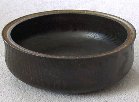Ebonized Oak with Brass Shavings